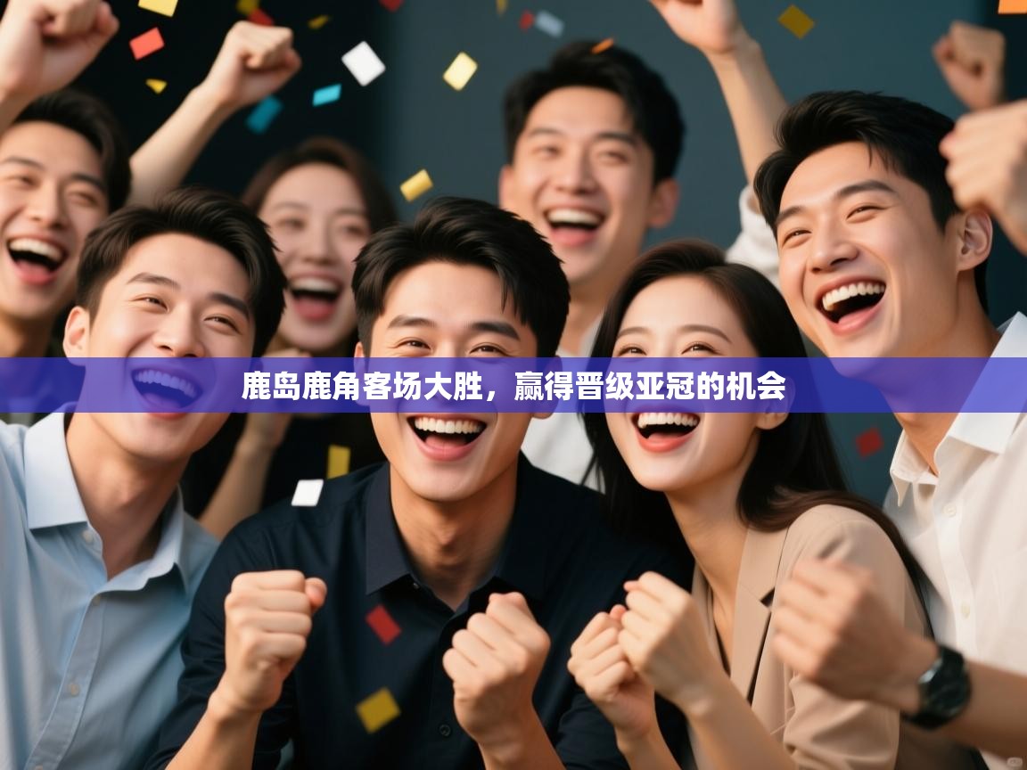 鹿岛鹿角客场大胜,赢得晋级亚冠的机会 第1张