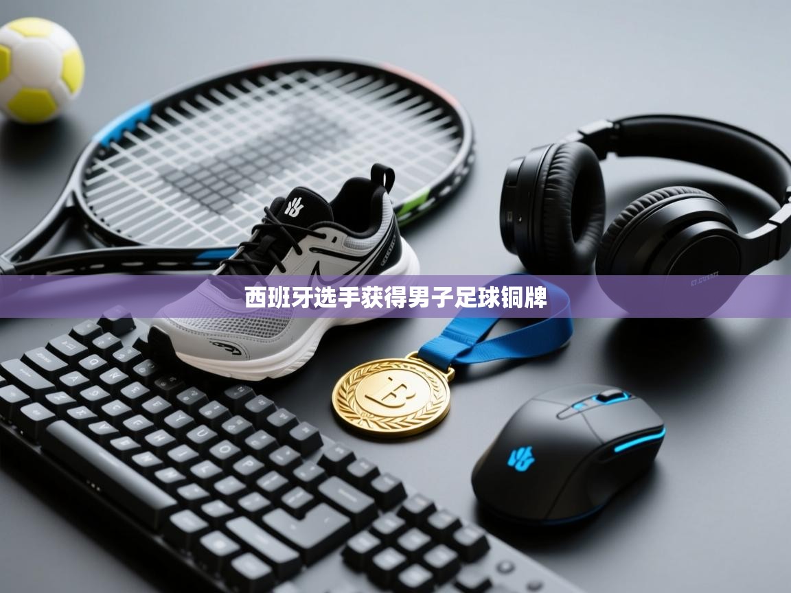 西班牙选手获得男子足球铜牌